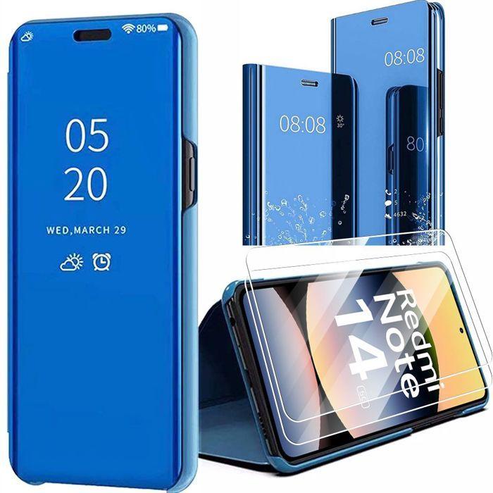 Coque de protection - Xiaomi - Redmi Note 14 5G - Bleu - Verres trempés - Smart View