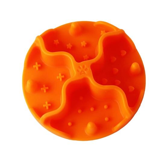 Silicone Slow Food Pad Prevent Choking Promote Healthy Eating Suction Cup Soft Licking Mat for Cats