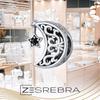 Moon Charms 925 Bead Beads Cubic Zirconia Hanging Star Movable