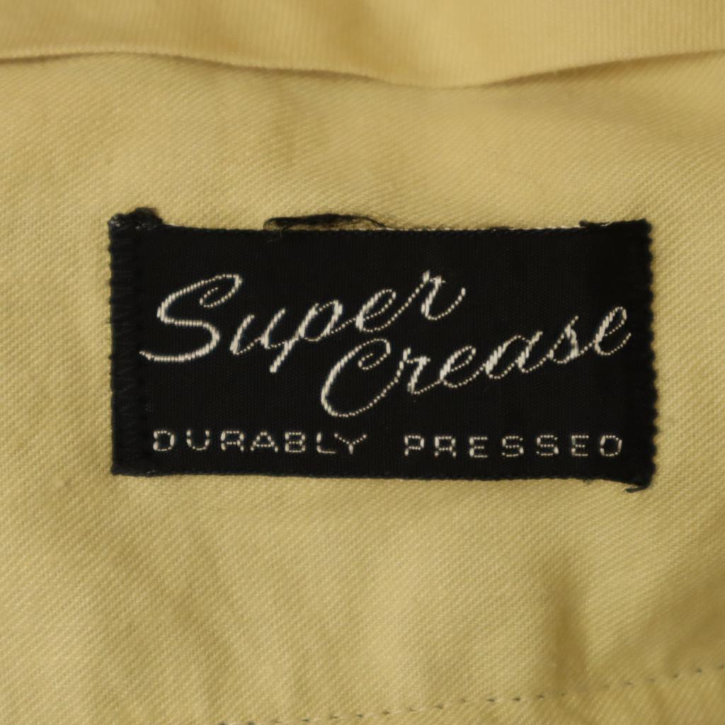 super crease durably pressed 70s 80s Vintage Rocket Talon Check Pattern Long pants Men's Used