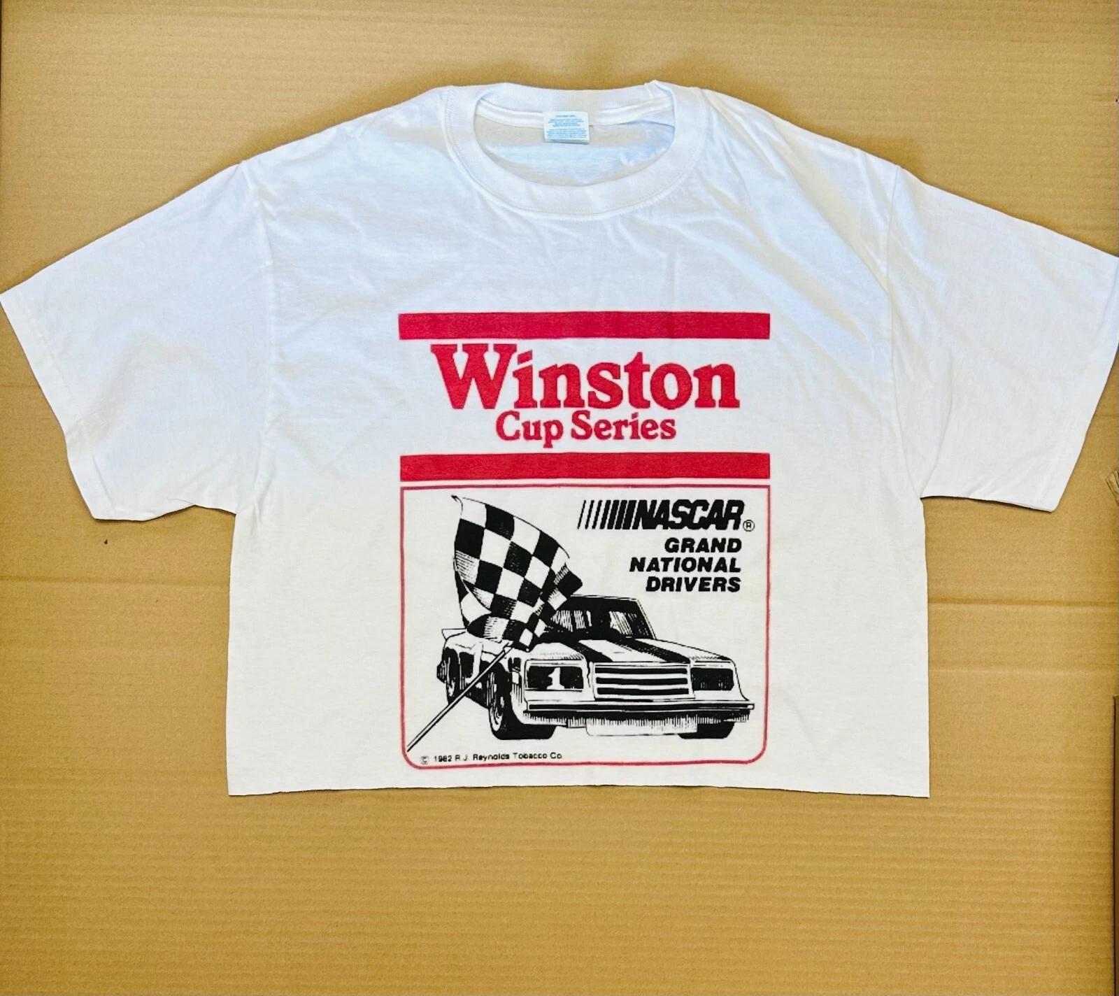 Winston cup series cropped top shirt S