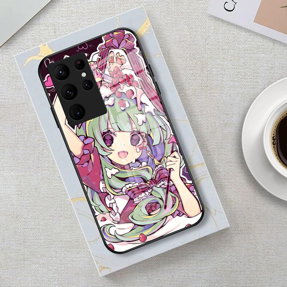 Game Touhou Project Phone Case For Samsung S26 S25 Edge Ultra 23 22 21 20 Ultra Plus S24 Fe Glass Cover