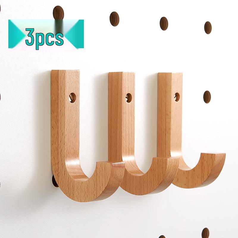 Woodworking Uncle Solid Wood Pegboard Hook for Clothes