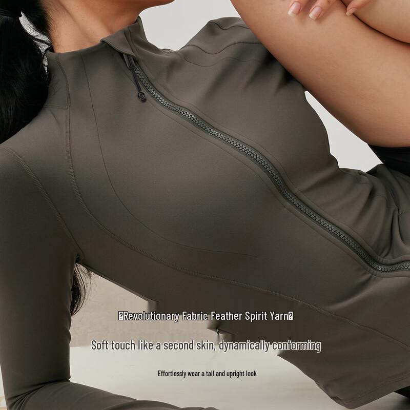 

Женская узкая куртка Gigt для йоги и спорта XL