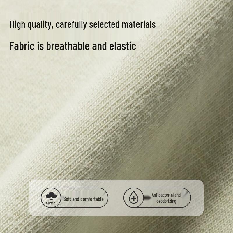 MiiOW Women's High-Waist Cotton Underwear 4-Pack