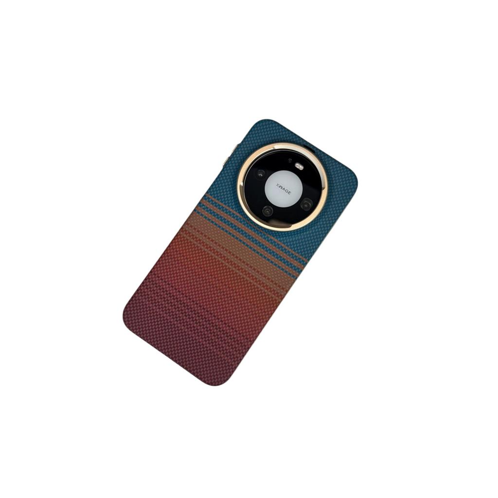 Applicable to Huawei mate11proMax mobile phone case California old dream 11/11Pro carbon fiber pattern magnetic case
