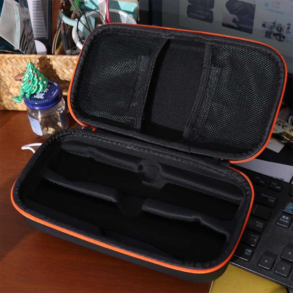 Shockproof Wireless Microphone Case Adjustable Handheld Microphone Carrying Case Drop Proof Bluetooth Microphone Box Travelling