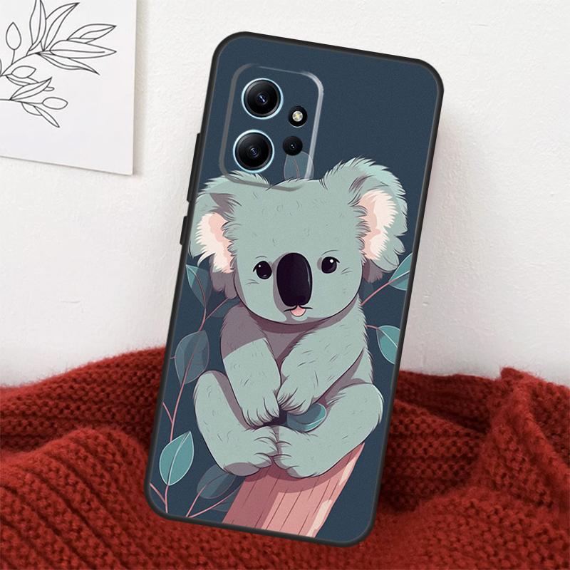 Cute Australia Koala Art Case For Xiaomi Redmi Note 14 13 10 11 12 15 Pro Plus Cover For Redmi 15 14C 12C 10C 13C 15C
