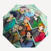1pc Jujutsu Kaisen Outdoor Umbrella - Automatic Opening/Closing, Portable 3-Fold Design with 8-Bone Iron Frame - Perfect Gift for Fans, Travelers, Dai
