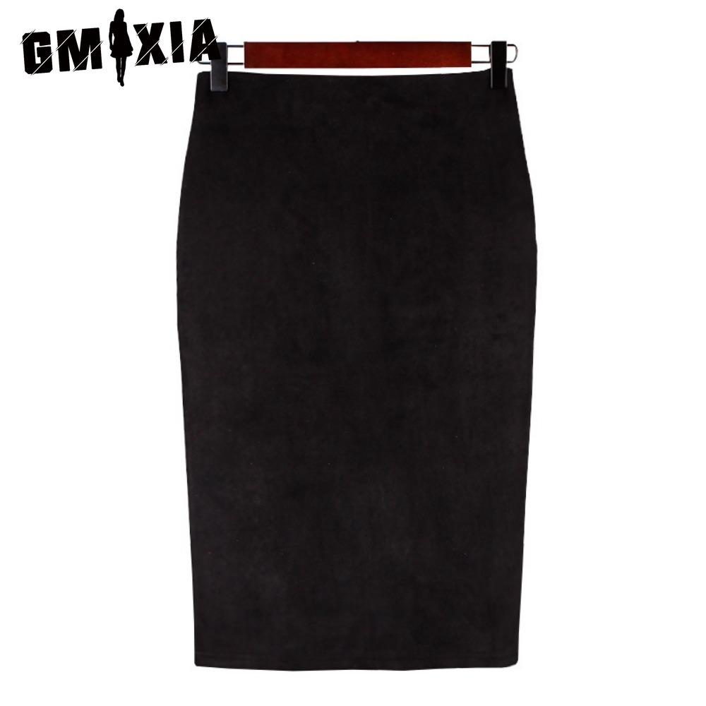 GMXIA Women's Fashion Casual Solid Color Print Summer Spring Skirt