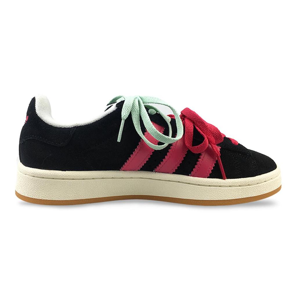 adidas Originals CAMPUS 00er Jahre Rutschfest Abriebfest Niedrig geschnitten Skateboard-Schuhe Unisex Schwarz HQ8708(Team76-)