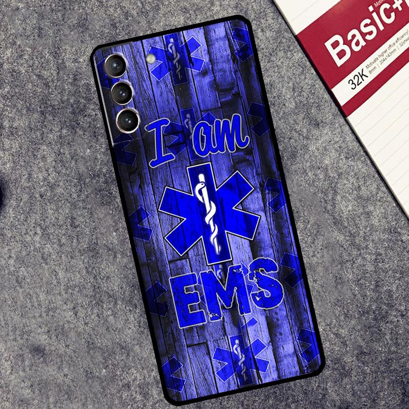 

EMT EMS Medical Rescue Case For Samsung Galaxy S24 S23 S22 S21 Plus Ultra Note 20 S9 S10 Note 10 S20 S21 FE Cover Galaxy S22