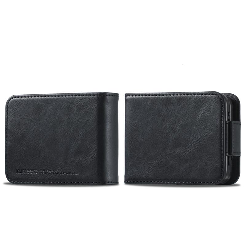 EUCAGR Magnetic Wallet Leather Case For Samsung Galaxy Z Flip 3 4 5 6 7 Card Solt Holder Pocket Cover For Galaxy Z Flip7 6 5 4 3