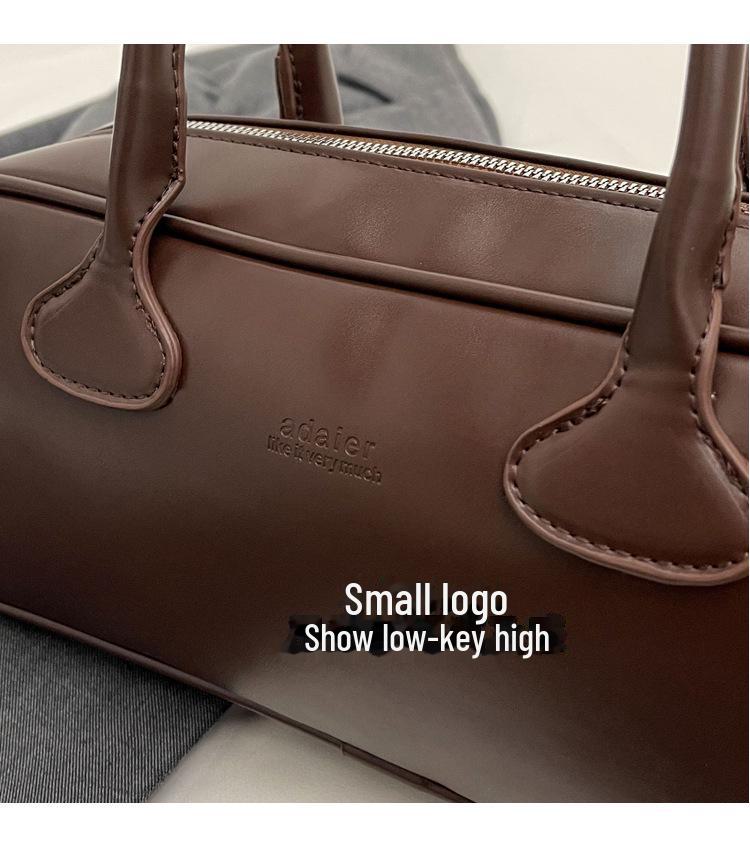 Große Unterarmtasche für Damen - Hochwertige Bowling-Umhängetasche für Pendler im Herbst/Winter 2023