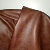 Marron 1,2 mm Cuir Pleine Fleur Ciré Mat Cuir Véritable Matériau Rembourrage Doux Canapé Lit Siège de Tête Fait Main Bricolage Vêtement