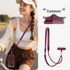 Women's High-End Crossbody Adjustable Mobile Phone Lanyard with Anti-Lost Safety Rope