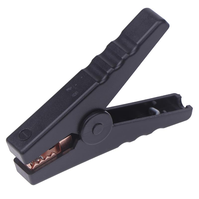 2Pcs 100A Crocodile Alligator Clips Car Battery Chargers Insulated Clamp Plastic Handle Test Alligator Clip For Electric Project