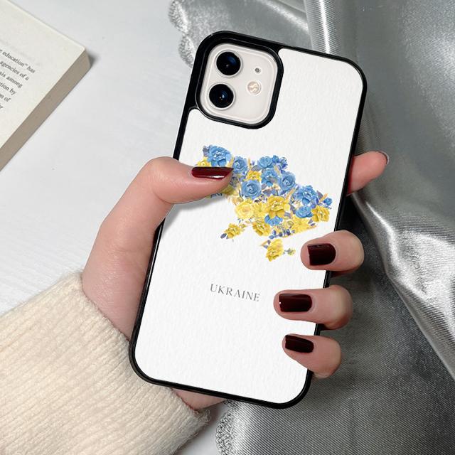 U-kraine Flag Phone Case for iPhone 17 Air 16 15 14 12 13 PLUS 11 PRO MAX Back Cover Fundas