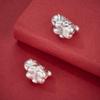 Sterling Silver Zodiac Horse Beads for DIY Red Rope Bracelets and Accessories