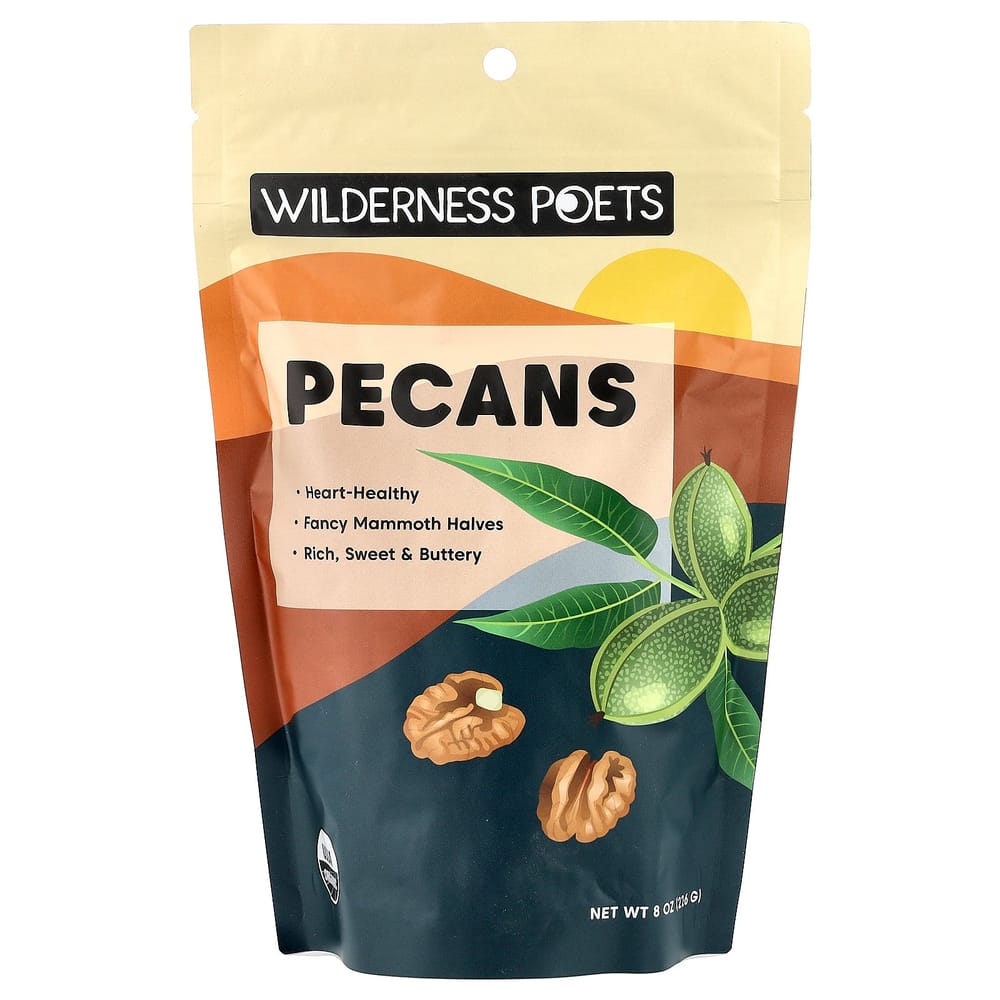 Wilderness Poets Pecans, 226g (8oz) 226g - 1 ea
