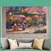 Papel de Parede Decorativo para Quarto de Menina Fofo e Estiloso com Tema do Mickey Mouse