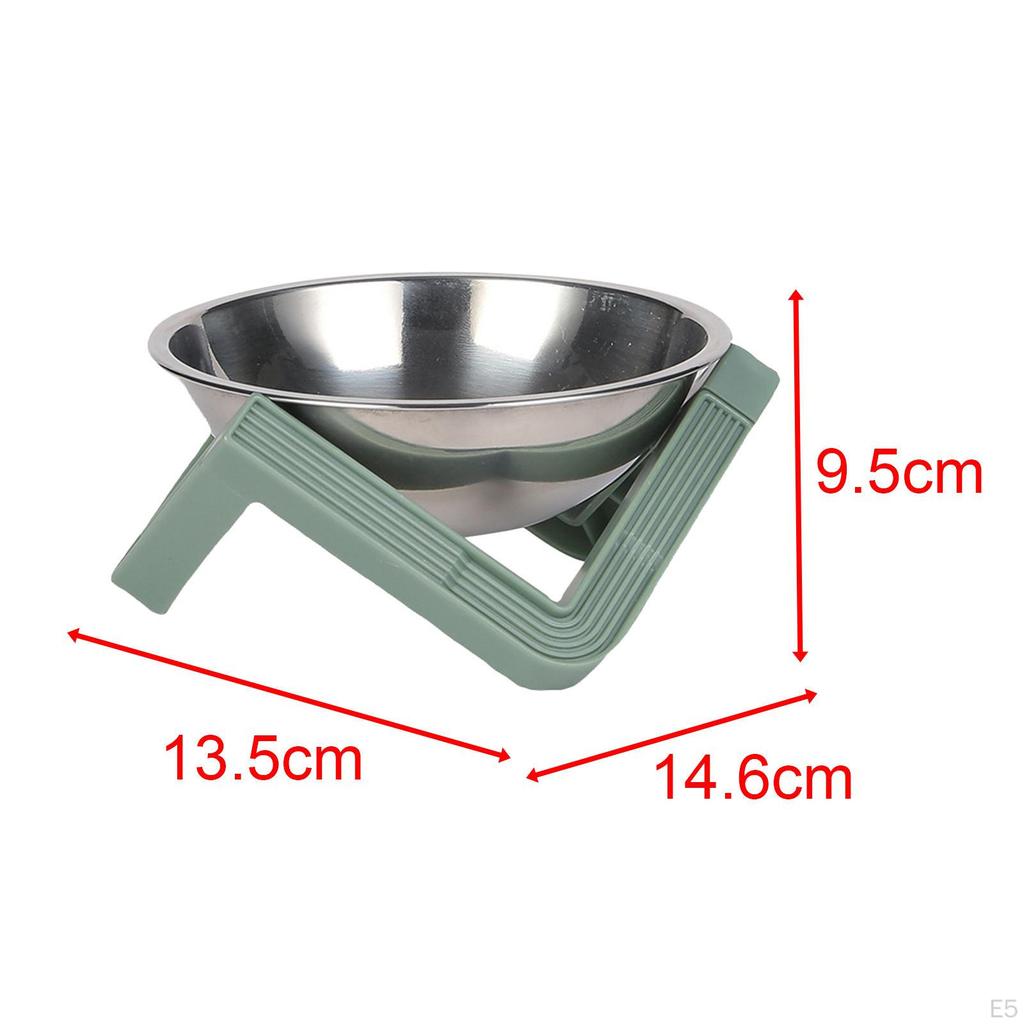 Adjustable Cat Bowl - Elevated Pet Feeder for Indoor Cats and Kittens