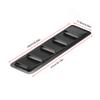 Car Hood     Louver Panel Engine ABS Cooling Vent Cover Trim Accessory