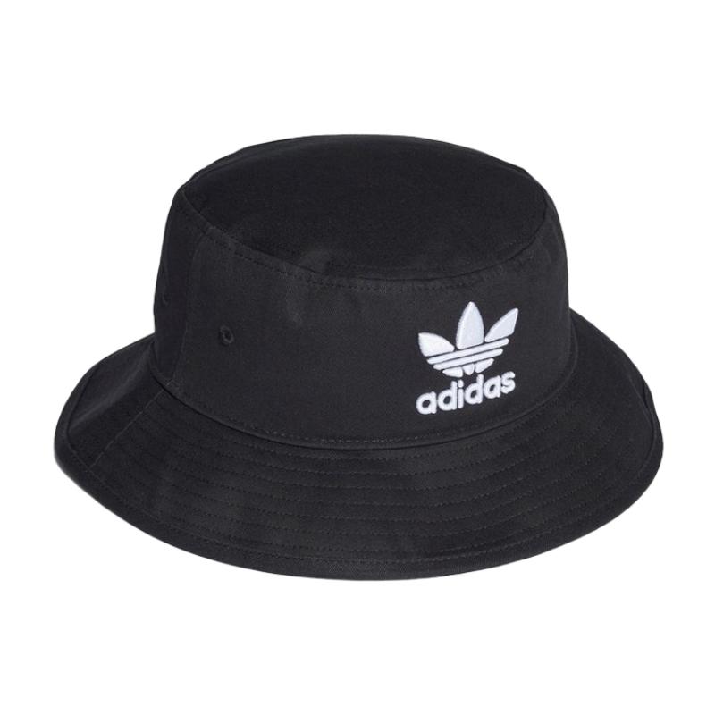 Adidas Originals Cotton Bucket Hats Unisex Black Adidas BK7345