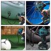 Yofidra 1100kpa Electric Air Pump Cordless Inflatable Pump With Digital Display Portable Car  Pneumatic Tool For Makita 18V Battery