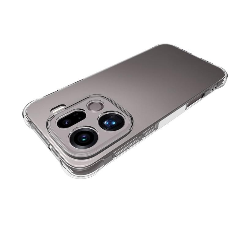 For Oppo Find X9 Pro 5G Clear TPU Case WANLONFENG TM Series 2.0mm Phone Back Cover