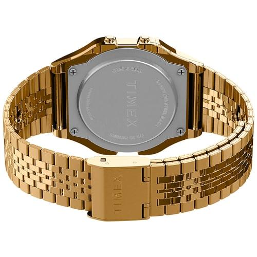 Timex T80 34mm Watch, One Size, Gold