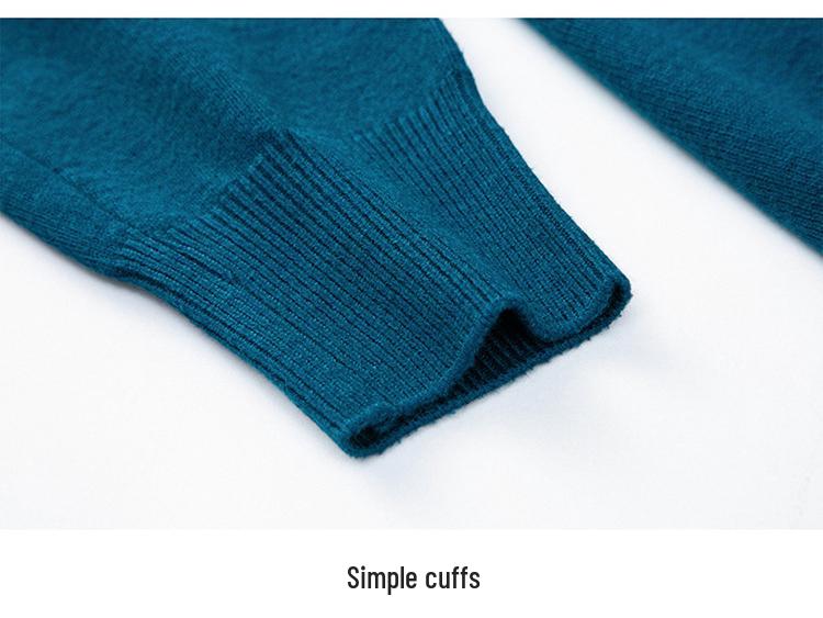 Men's Slim Fit Round Neck Knitted Sweater - Multicolor, Autumn/Winter Collection