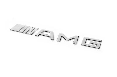 AMG Badge (20cm, Stainless Steel)