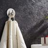 Towel Holder 4Pcs/Set Bathroom Self Adhesive Wall Hook For Towel Robe Brushed Stainless Steel Wall Rack Hanger Towel Rack 5cm
