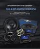 6.5" 2-Way Car Door Speaker Set for Audio Upgrade