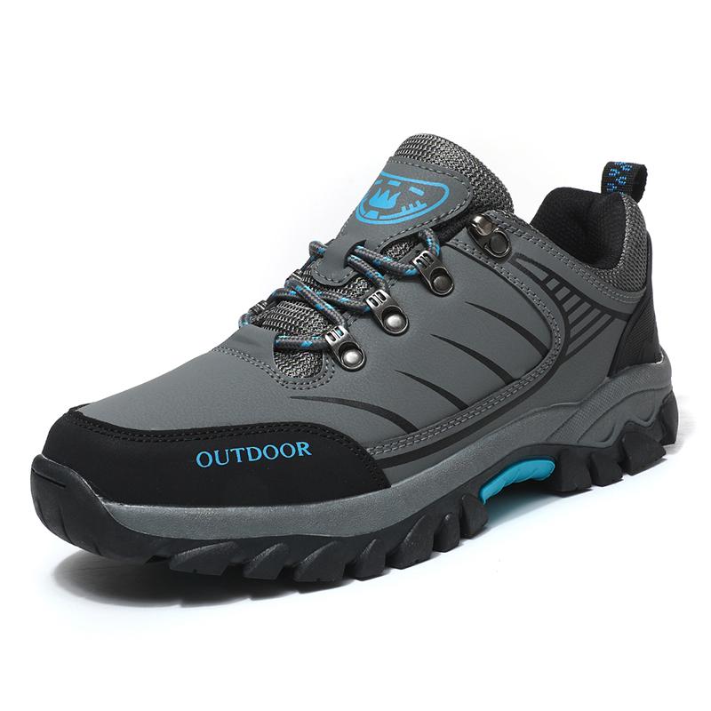 Men's Waterproof Hiking Shoes Outdoor Climbing Trekking Sneakers Lace-up Wading Trainers Walking Hunting Tactical Shoes