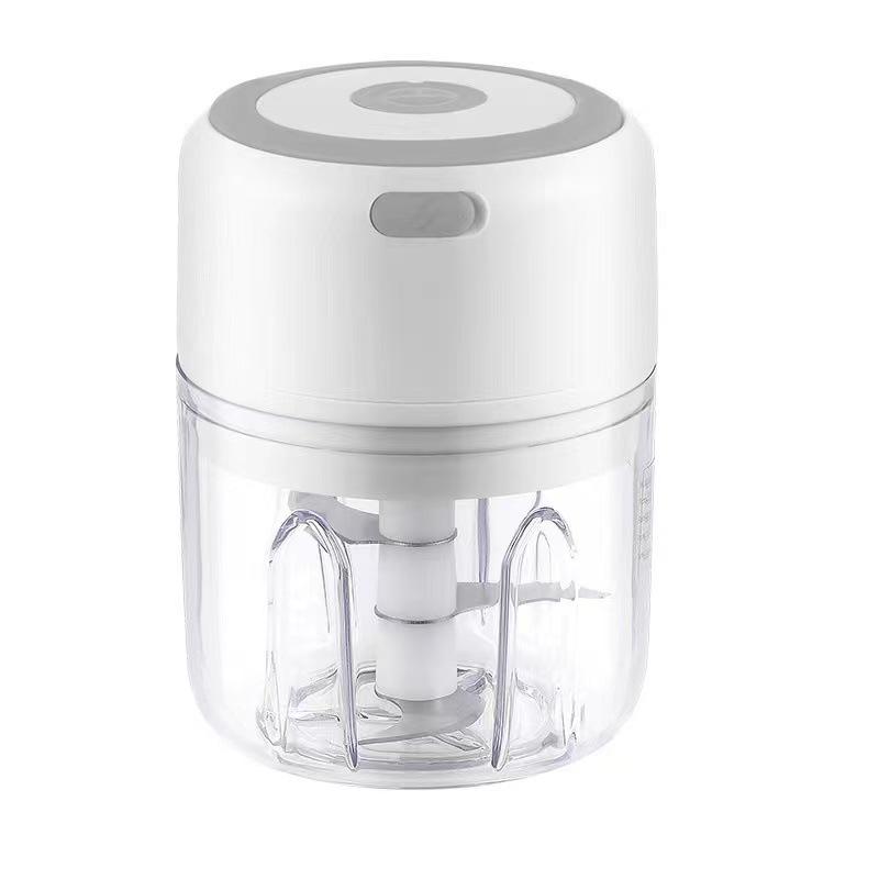 USB Rechargeable Electric Food Chopper, 250ml Mini Vegetable Cutter for Onions, Garlic, Meat, Multifunctional Kitchen Chopper Processor