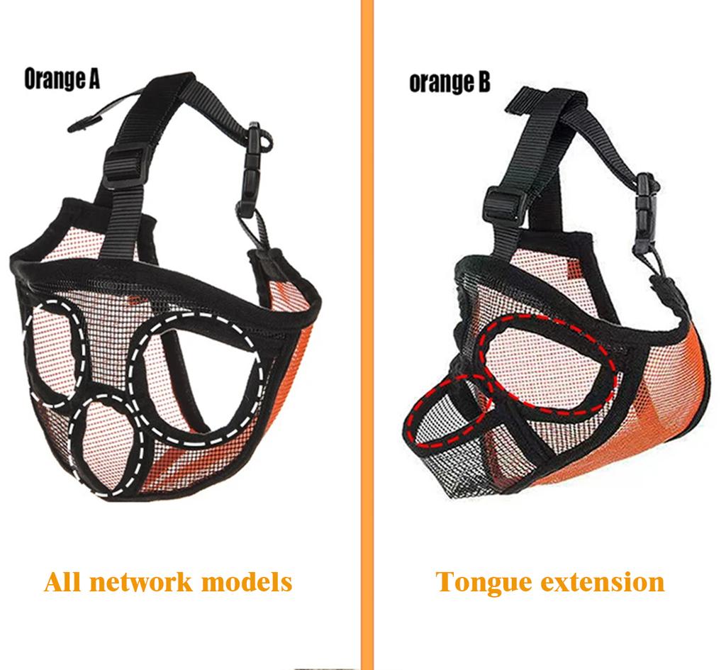 Maschera per cane da compagnia, maschera per bulldog, cane a muso corto anti-mordere, anti-mangiare, anti-abbaiare, regolabile, traspirante, articoli universali per animali domestici