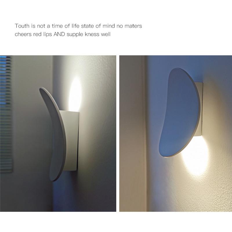 Nordic Metal Wall Lamp Minimalist LED Round Wall Lights for Bedroom Living Rooms Study Bedside Office Decorate Lighting Fixtures