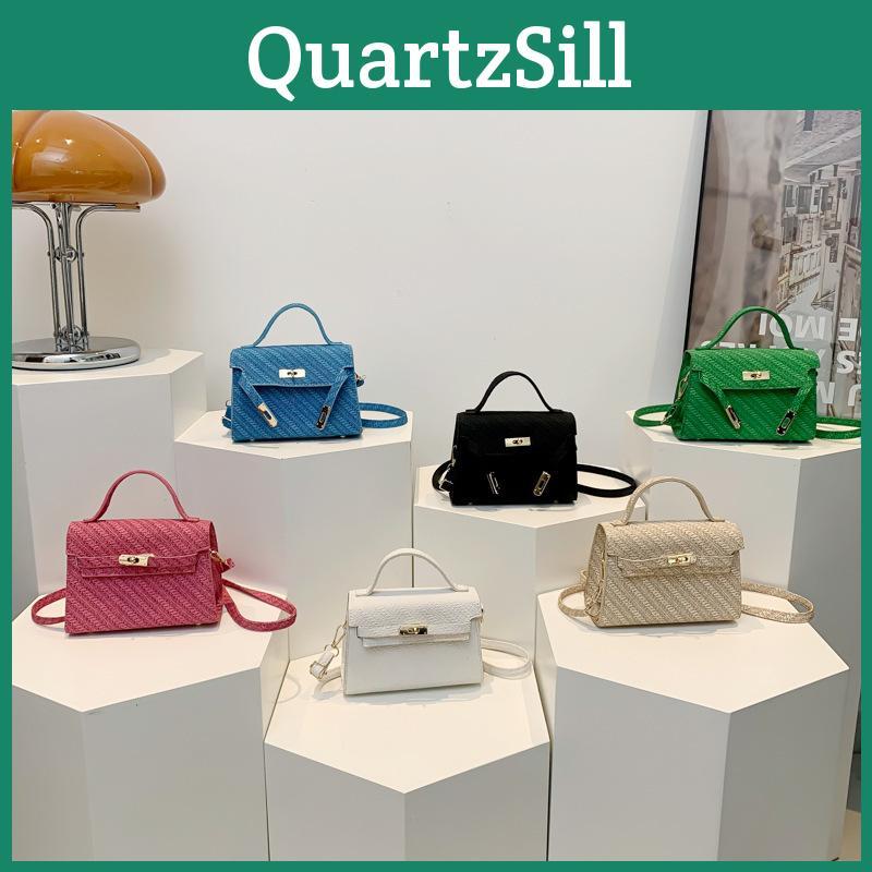 Trendy Commuter Bag Small Square Pu Leather Handbag For Spring Summer 2024
