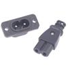 1buc C8 priză tată priză mamă priză de alimentare conector electric încorporat