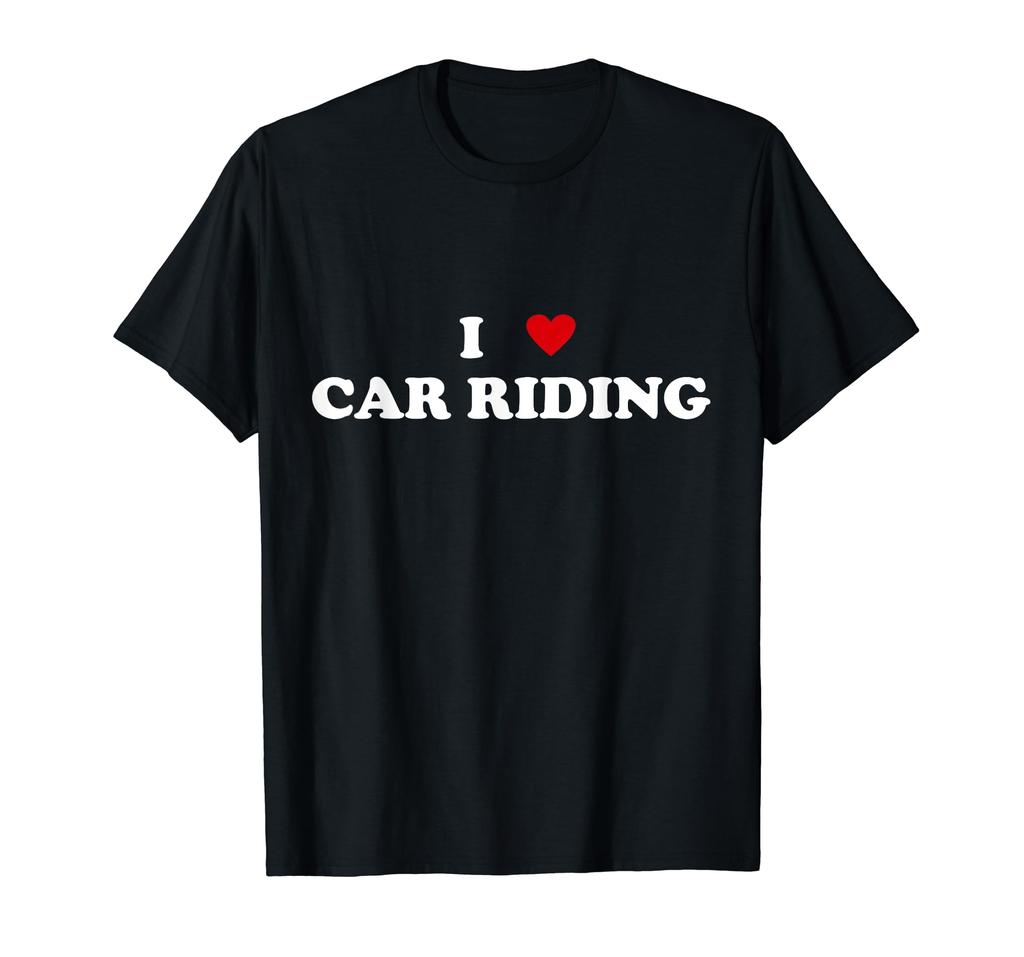 I Heart Car Enthusiasts I Love Car Riding - T-Shirt