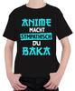 Anime macht sympathisch du Baka Otaku Manga Geschenk Japan Nerd Unisex Kinder T-