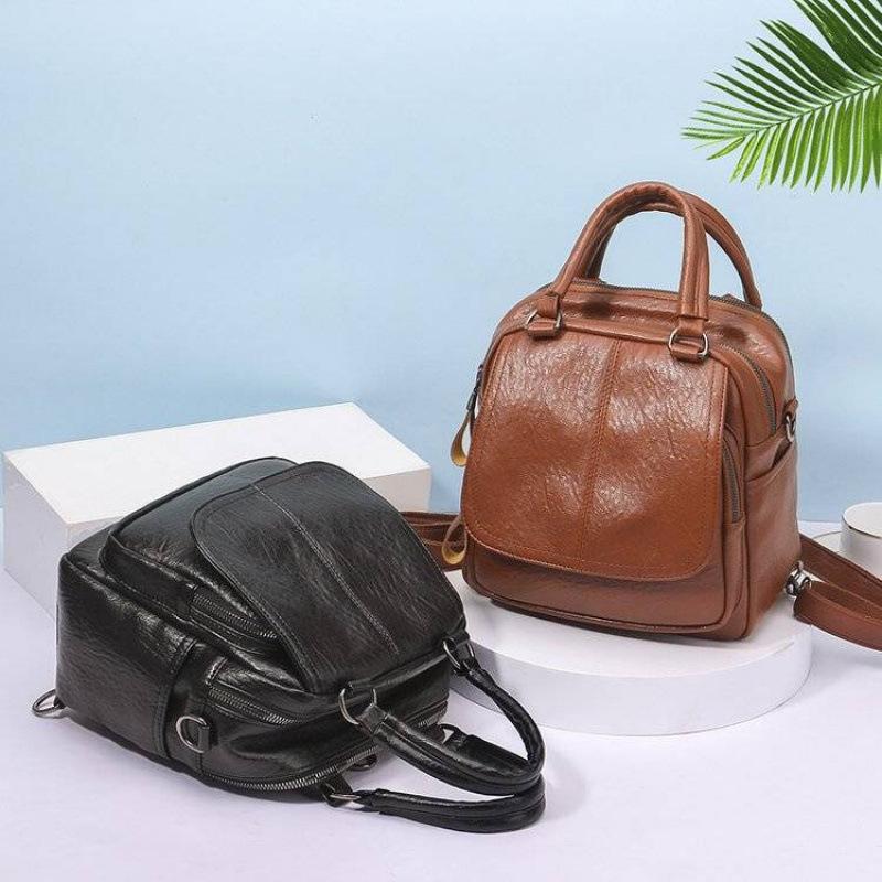 Neue multifunktionale dreifach verwendbare explosive doppelschulterige Handtasche für Damen