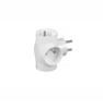 Plug Splitter 3X2P+Z White