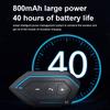 X6 Motorcycle Helmet Headset Call Kit Stereo Anti-interference Waterproof Music Player Speaker Wireless Earphone