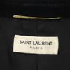 SAINT LAURENT Italian Silk tailored jacket F34 black Women Used