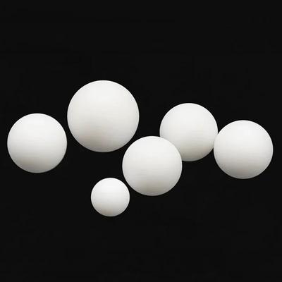 PTFE Balls White Solid F4 Plastic Ball Rolling Bead Corrosion Resistance Insulation Bearings Sealing Ball Diameter 1-70mm