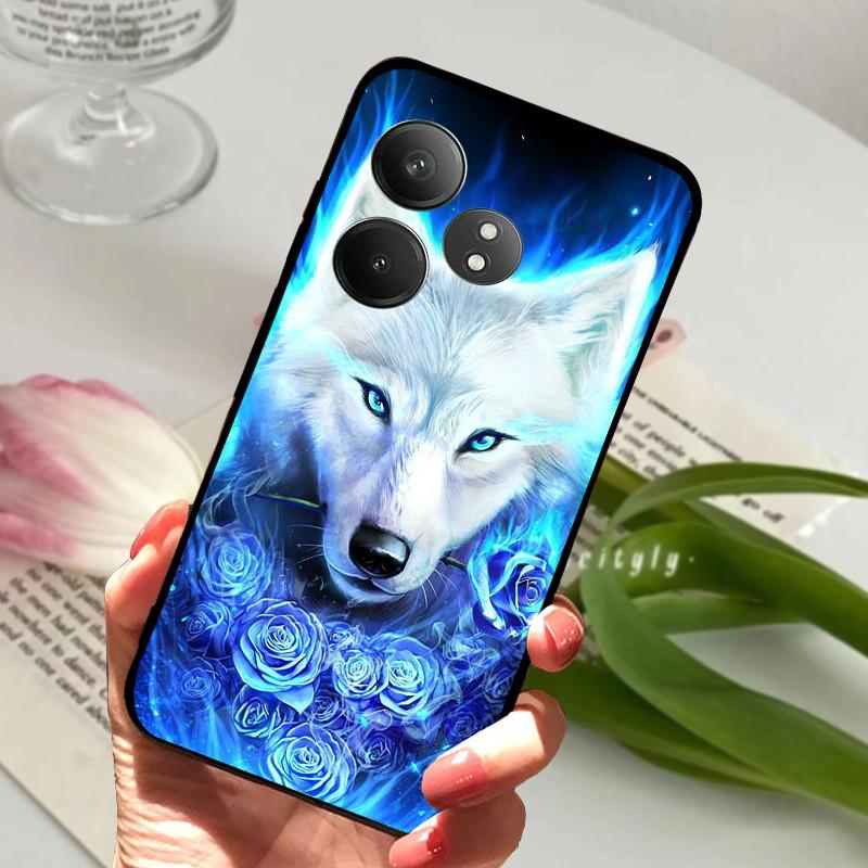 For Realme GT 6 GT6 Case Shockproof Soft TPU Silicone Phone Cover For Realme GT 6T Capa Realme GT6 GT6T Cartoon Matte Bumper