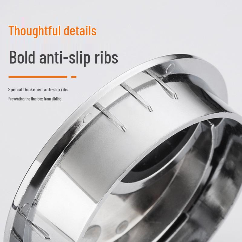 Round Plastic Cable Grommet Hole Cover for Office Desk - Sizes 50/60/65/80 Mm